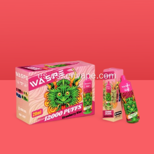 Popular Waspe 12000puffs Vape Price al por mayor Suecia